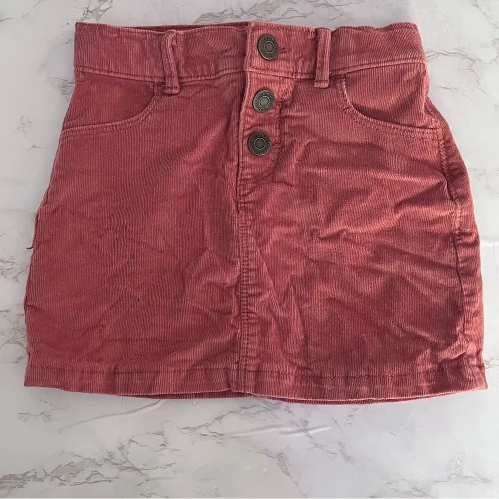 Old Navy / Gymboree Denim and Corduroy Mini Skirts Toddler Girls 4T EUC